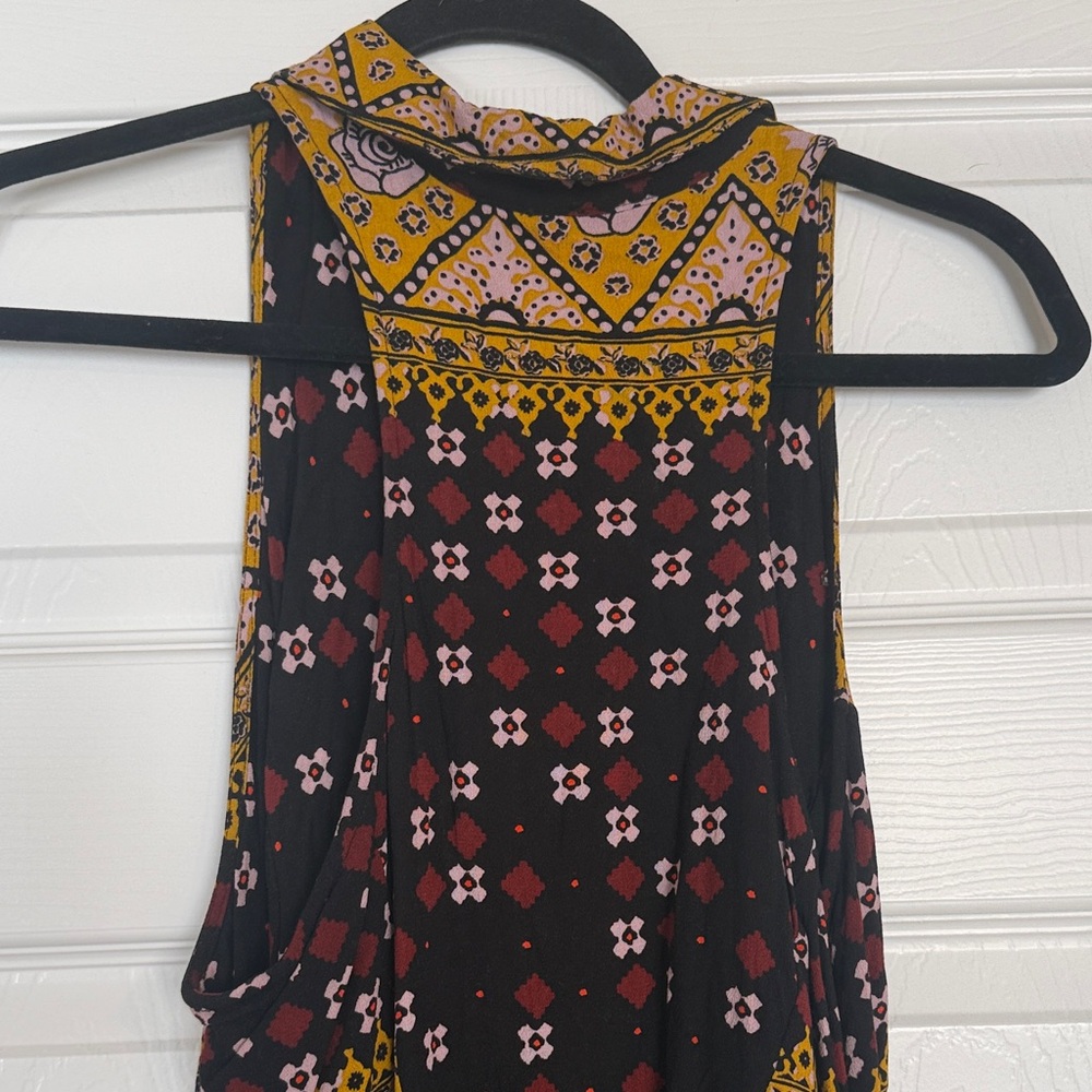 Free People Multicolor Boho Mini Dress - Picture 5 of 6